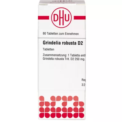 GRINDELIA ROBUSTA D 2 comprimés, 80 pc