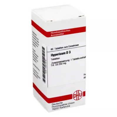 HYPERICUM Comprimés de D 3, 80 pièces