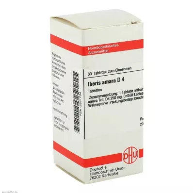 IBERIS AMARA D 4 comprimés, 80 pcs