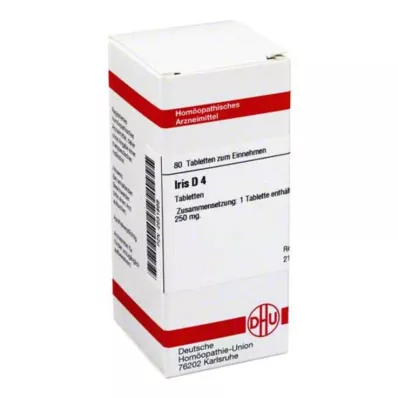 IRIS D 4 comprimés, 80 pcs