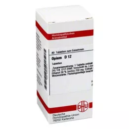 OPIUM D 12 comprimés, 80 pcs