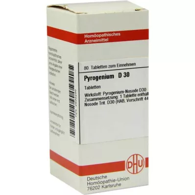 PYROGENIUM D 30 comprimés, 80 pièces