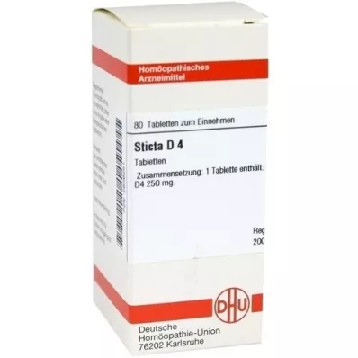 STICTA D 4, 80 pc