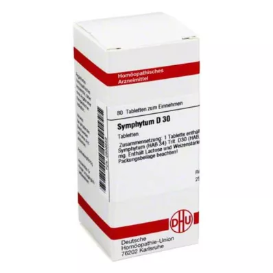 SYMPHYTUM D 30 comprimés, 80 pièces SYMPHYTUM D 30 comprimés, 80 pièces