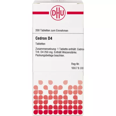 CEDRON D 4, 200 pc CEDRON D 4, 200 pc