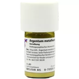 ARGENTUM METALLICUM Pra-caré-paraptum d 20 trituration, 20 g