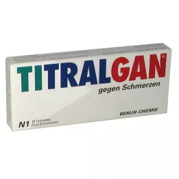 TITRALGAN Comprimés analgésiques, 10 pièces