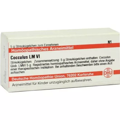COCCULUS LM VI Globules, 5 g COCCULUS LM VI Globules, 5 g