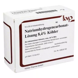 NATRIUMHYDROGENCARBONAT-Solution 8,4% Köhler, 10X20 ml