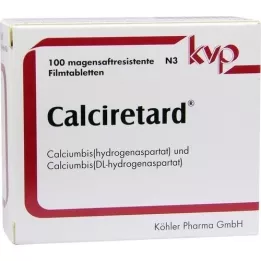 CALCIRETARD Drages résistants aux gastroke, 100 pc