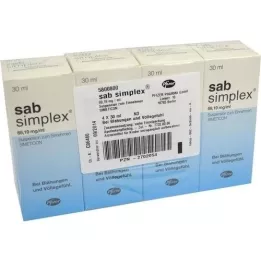 SAB Suspension simplex à prendre, 4x30 ml
