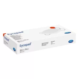 EYCOPAD Compresses oculaires 56x70 mm non stériles, 50 pcs