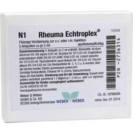 RHEUMA ECHTROPLEX Solution dinjection, 5x2 ml