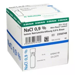 KOCHSALZLÖSUNG Miniplasco connect à 0,9 %, 20 x 10 ml