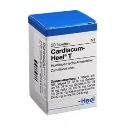 CARDIACUM Comprimés Heel T, 50 pièces