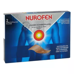 NUROFEN Patch anti-douleur 24 heures 200 mg, 2 pièces