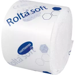 ROLTA bandage en coton synthétique doux 6 cmx3 m, 50 pcs
