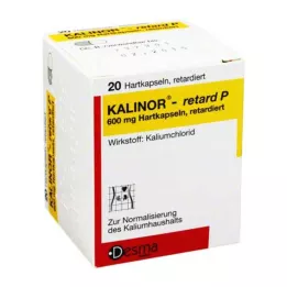 KALINOR retard P 600 mg gélules dures, 20 pcs