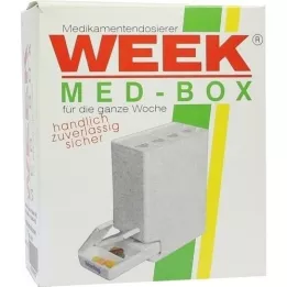 MEDIKAMENTENDISPENSER 7 jours verts, 1 pc