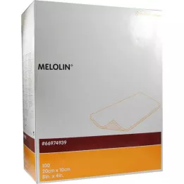 MELOLIN Pansements stériles 10x20 cm, 100 pièces