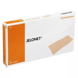 JELONET Gaze de paraffine 10x40 cm stérile, 10 pcs