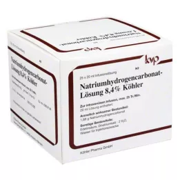 NATRIUMHYDROGENCARBONAT-Solution 8,4% Köhler, 25X20 ml