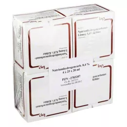 NATRIUMHYDROGENCARBONAT-Solution 8,4% Köhler, 100X20 ml