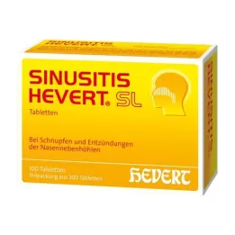SINUSITIS HEVERT SL Tablettes, 300 pc