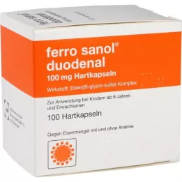 FERRO SANOL Duodénal Hartkaps.M.MSR.überz.pell., 100 pc