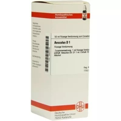 AESCULUS D 1 Dilution, 50 ml
