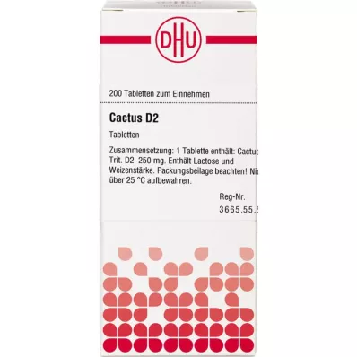 CACTUS D 2 Tablettes, 200 pc CACTUS D 2 Tablettes, 200 pc
