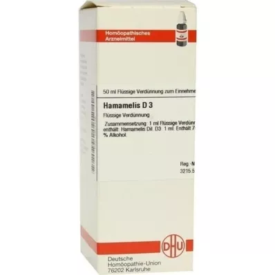 Hamamelis d 3, 50 ml Hamamelis d 3, 50 ml