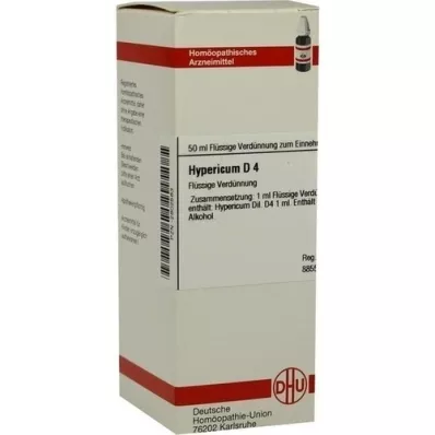 HYPERICUM D 4 Dilution, 50 ml