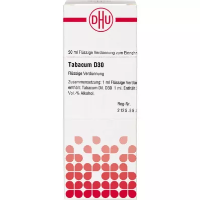 TABACUM Dilution D 30, 50 ml