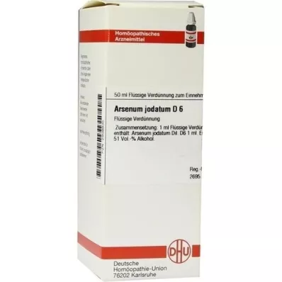 Arsenum iodate D 6, 50 ml