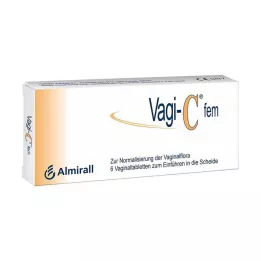 VAGI Comprimés vaginaux C Fem, 6 pièces