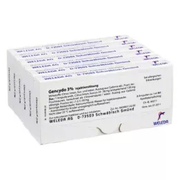 GENCYDO Solution injectable à 3 %, 48 x 1 ml