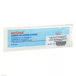 MUNDPFLEGESTÄBCHEN Bâtonnets de citron, 3 pièces