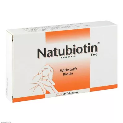 NATUBIOTIN Comprimés, 50 pièces NATUBIOTIN Comprimés, 50 pièces