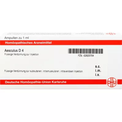 AESTULUS D 4, 10x1 ml