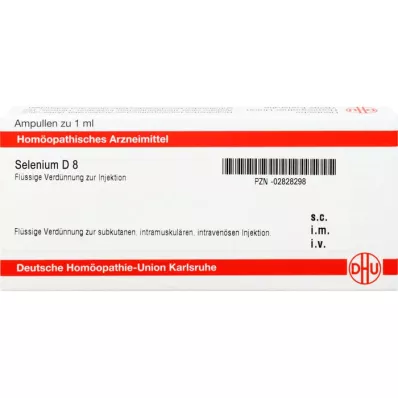 Sélénium d 8, 10x1 ml Sélénium d 8, 10x1 ml