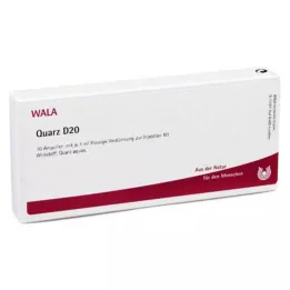 QUARZ D 20 ampoules, 10X1 ml