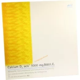 CALCIUM D3 ACIS 1000 mg / 880, cest-à-dire les comprimés de cavalier, 100 pc