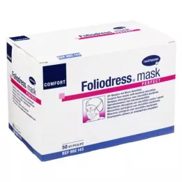FOLIODRESS Masque Confort parfait vert OP-Masques, 50 pcs