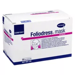 FOLIODRESS masque Comfort senso OP-masque vert, 50 |2| pièces |2|