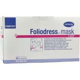 Masque de Folidresse Masques de boucle de confort Bleu OP, 50 pc
