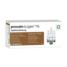 PROCAIN-Ampoules de solution injectable Loges à 1 %, 50 x 2 ml