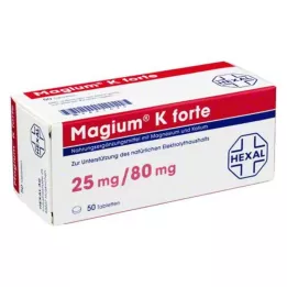 MAGIUM Comprimés K forte, 50 pcs