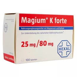 MAGIUM Comprimés K forte, 100 pcs