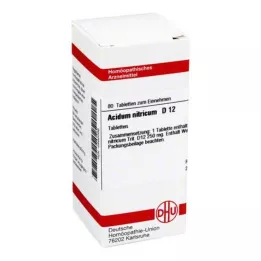 ACIDUM NITRICUM D 12 comprimés, 80 pcs
